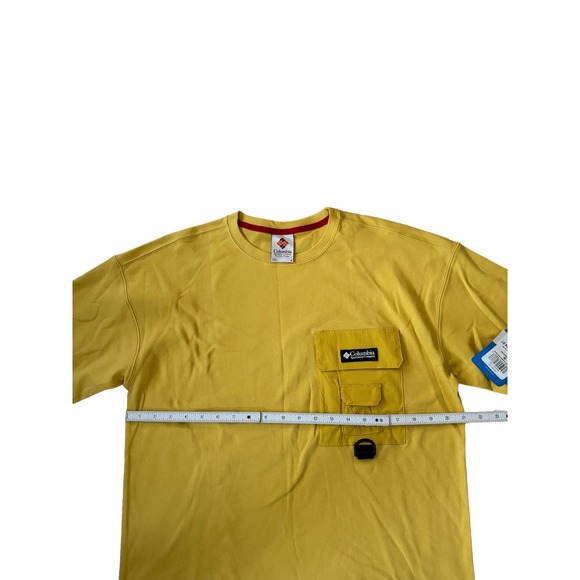 Columbia Field Creek Doubleknit Short Sleeve Men's Omni-Shade Shirt Size M NEW - Picture 5 of 6